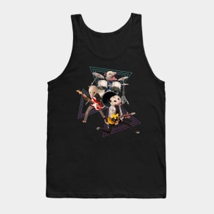 Possum Rock Band Funny Tank Top